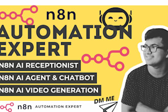 n8n ai agent n8n ai receptionist n8n telegram chatbot n8n expert n8n ai video