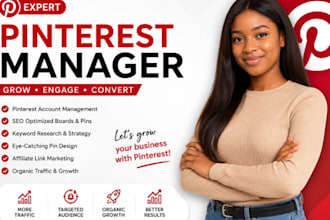 be your expert pinterest manager