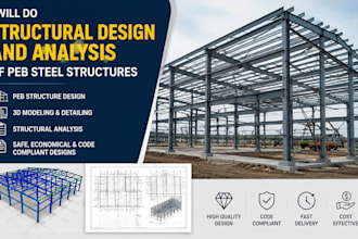 do structural design and analysis of peb steel structures