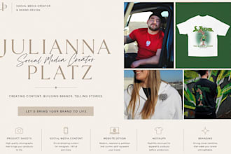 aesthetic content, designs and build your brand identity