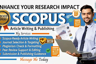 write, review and publish articles in scopus q1 q2 q3 q4, peer reviewed journals
