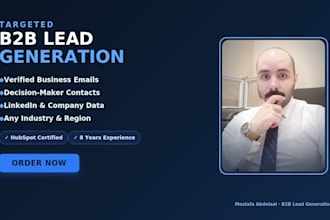 build targeted b2b verified leads with emails and contacts