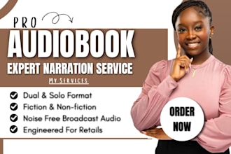 be the american female voice for your dark romance audiobook, character voices