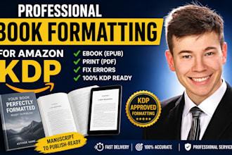 format your book for amazon KDP using professional latex typesetting