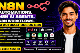 setup n8n automations, n8n ai agents, n8n workflows, ai automations on n8n