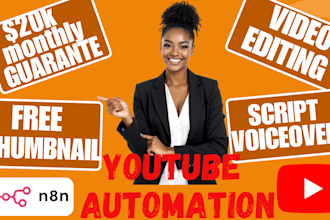 build ai n8n youtube and social media automation, n8n agent with n8n workflows