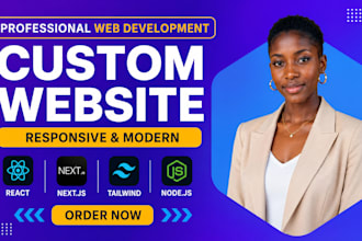 handle website development, front end and back end as a full stack developer