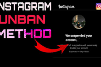 restore instagram page, ig profile unbanning issues