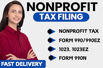 do and efile non profit tax, 990, 990ez, 501c3 tax exempt, 1023ez