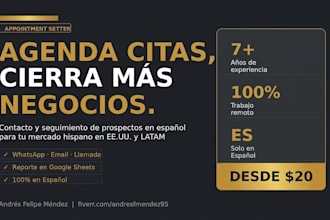 appointment setter en español