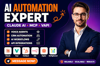 integrate claude cowork mcp vapi ai agent gohighlevel hubspot kommo n8n zapier