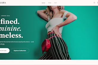 build a custom ecommerce store with cart and checkout