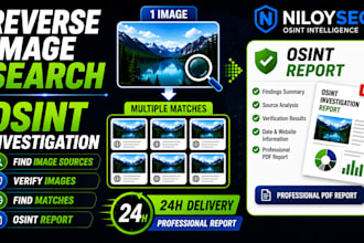 perform reverse image search and osint investigation