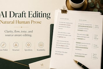 rewrite ai content into natural human prose