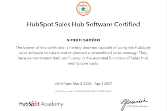 setup hubspot CRM and handle inbound appointment setting