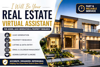 design modern real estate flyers and property brochures