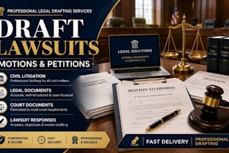 draft lawsuit response, answer to civil complaint, motion to dismiss