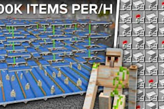 build custom minecraft automatic farms