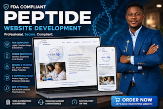 build fda complaint peptide peptide website woocommerce peptide website