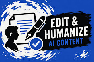 edit and humanize ai generated content