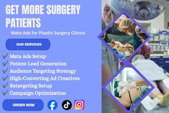 generate high quality patient leads for plastic surgery clinics using meta ads