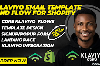design klaviyo email flows, klaviyo email templates for shopify stores