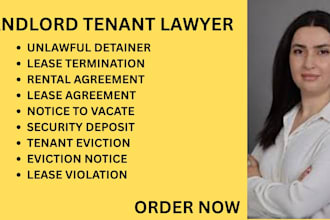 handle eviction matters, lease, rental disputes, and security deposit issues law