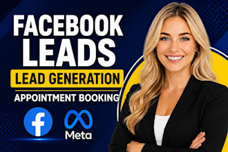 setup facebook ads for lead generation and appointment booking