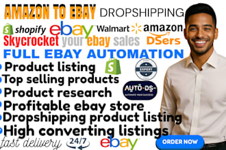 do amazon to ebay dropshipping auto ds ,dropshipping listing,profit share data