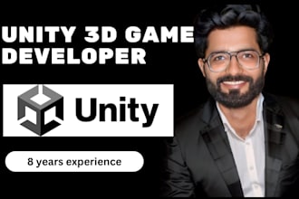 be your unity 3d game developer
