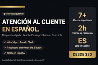 atención al cliente en español para tu negocio