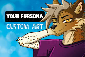draw your furry oc, fursona or anthro character