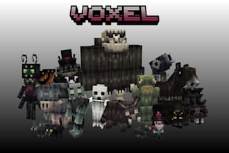 create 3d voxel models for your project