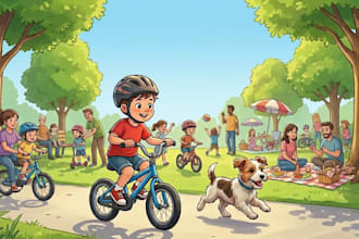 be your childrens book illustrator for storybooks watercolor art and KDP book