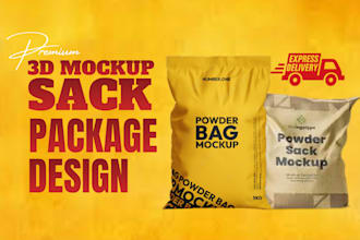 design sack packaging, pouch, bag and product packaging