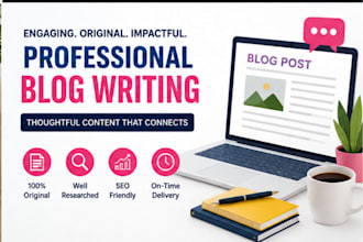 write blog posts for you