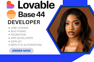 build ai saas app with base44 bug fixing lovable replit ai and vibe coding