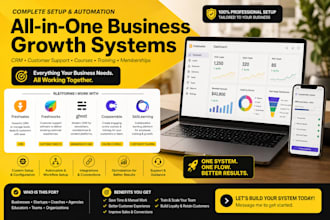 setup freshsales, freshworks, ghost cms, coassemble and 360learning