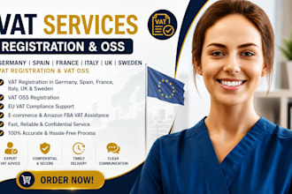 do vat oss, vat registration, germany, spain, france, italy, uk, and sweden vat