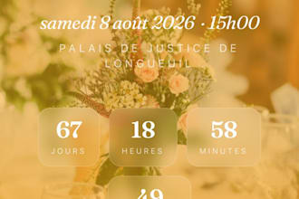 design a luxury wedding website and premium event website