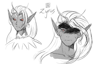 draw your dnd character