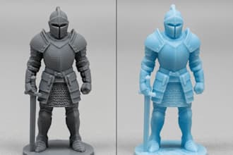 convert 2d to 3d model from image photo sketch to stl file for 3d printing