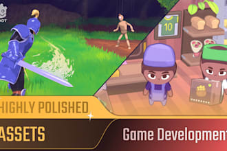 create highly polished game assets and models