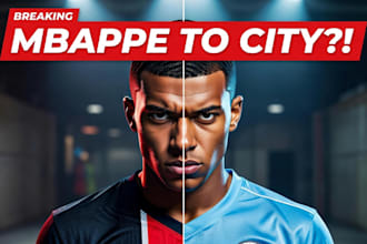 design viral soccer and world cup youtube thumbnails that get more clicks