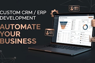 build a custom erp or CRM system with django and redis for your business