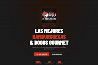 build a website for restaurants cafes or local businesses