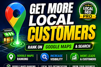 help your business appear on top of google maps with local SEO
