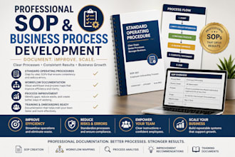 create professional sops and business process documentation