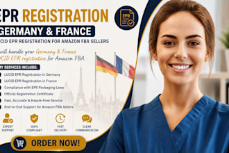 do germany, france lucid epr registration for amazon fba sellers