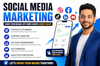 do social media marketing for business growth